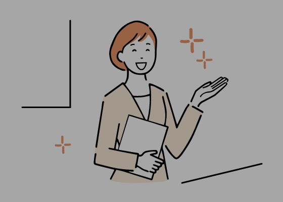 受付のお仕事Sさん（女性）